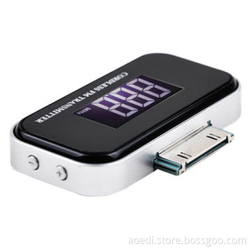 Mini car MP3 player FM modulator for iPhone/iPad/mobiles, 87.5 to 108.0MHz FM frequency AD-0129